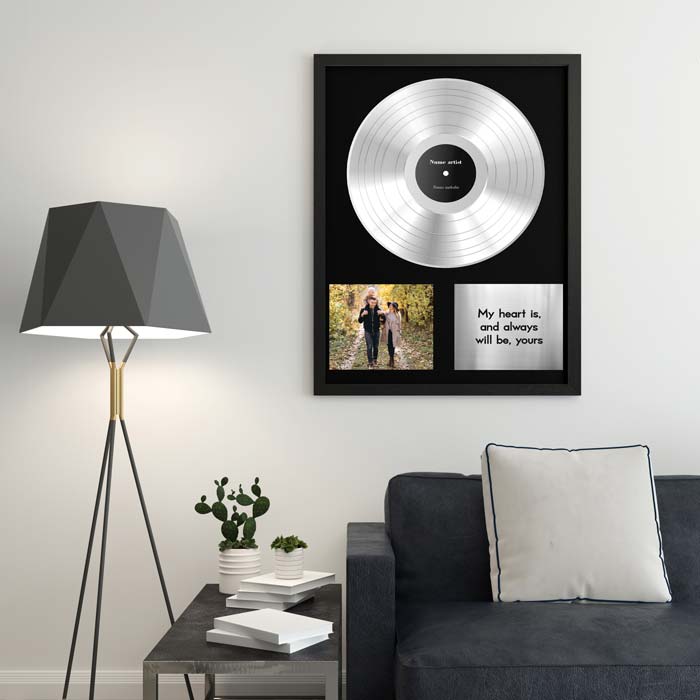 Tablou Personalizat Platinum Music - TabloPrint